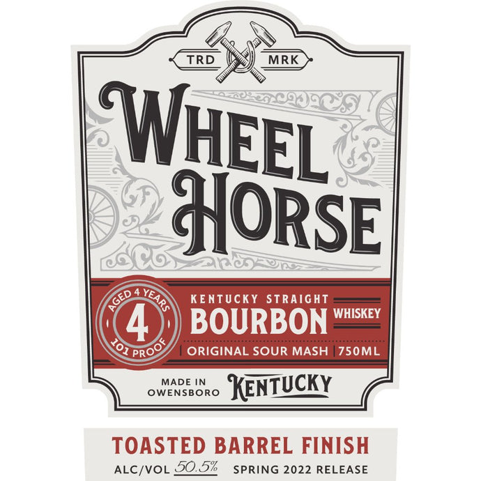 Wheel Horse 4 Year Old Toasted Barrel Finish Bourbon - Main Street Liquor