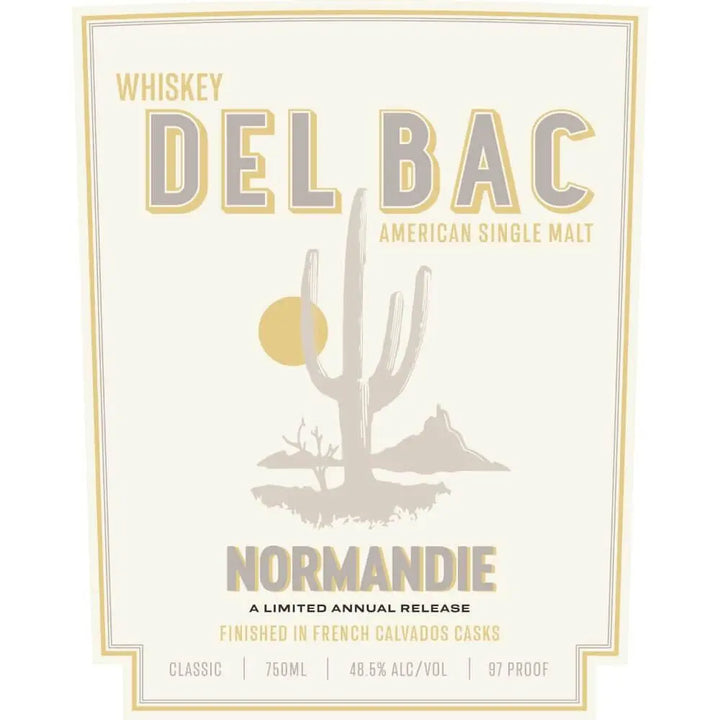 Whiskey Del Bac Normandie American Single Malt - Main Street Liquor