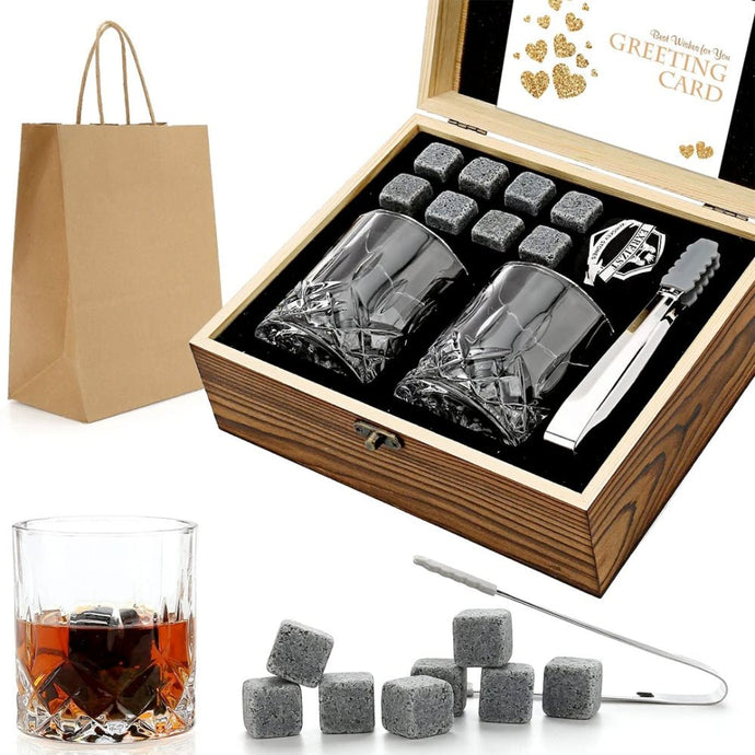 Whiskey Stones Gift Set - Main Street Liquor