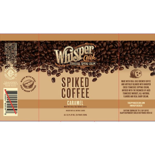 Whisper Creek Spiked Coffee Caramel - Main Street Liquor