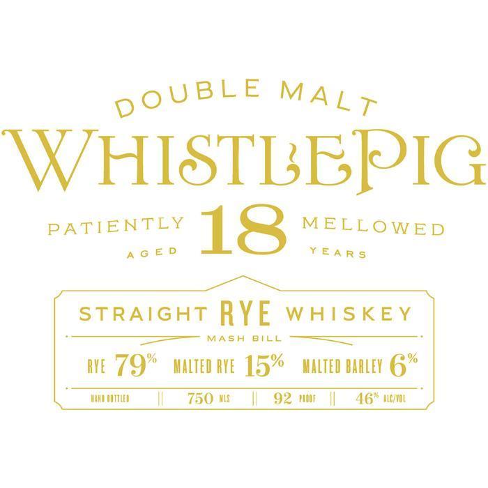 Load image into Gallery viewer, WhistlePig 18 Year Old Double Malt - Main Street Liquor
