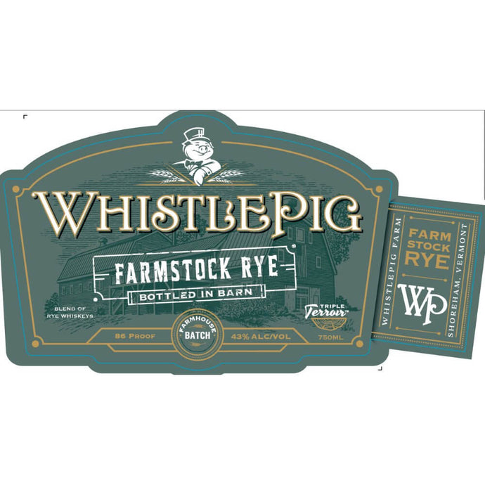 WhistlePig Farmstock Rye Bottled in Barn - Main Street Liquor