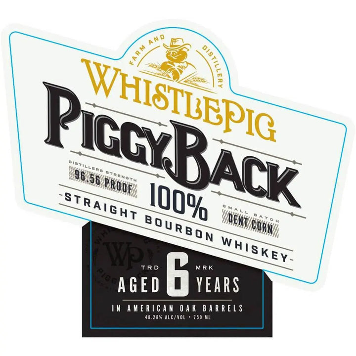 WhistlePig Piggyback 6 Year Old Bourbon 100 Proof - Main Street Liquor