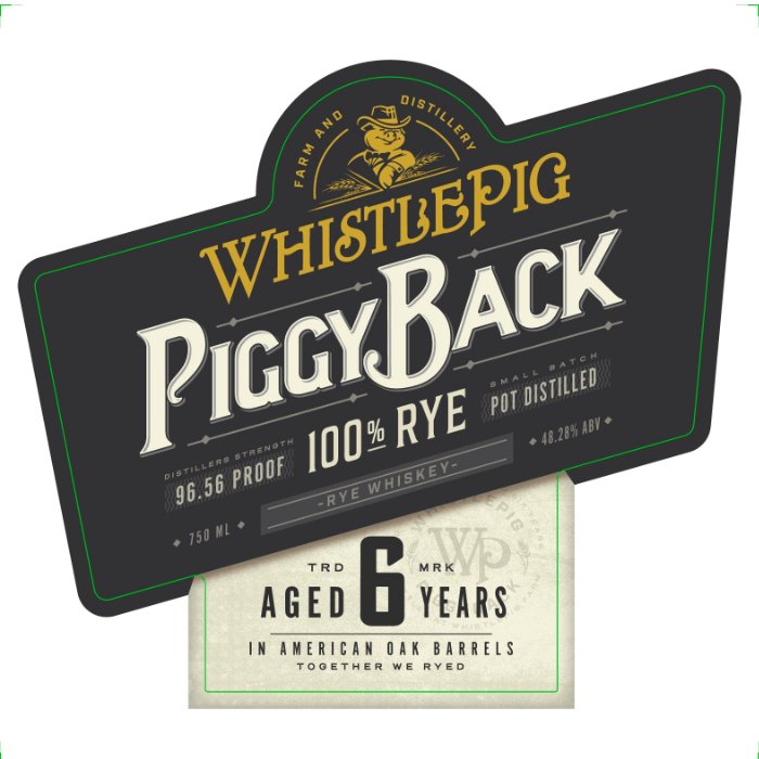 Load image into Gallery viewer, WhistlePig Piggyback 6 Year Old Rye - Main Street Liquor
