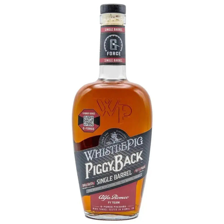 WhistlePig PiggyBack Legend Series: Alfa Romeo F1 Team Small Batch - Main Street Liquor