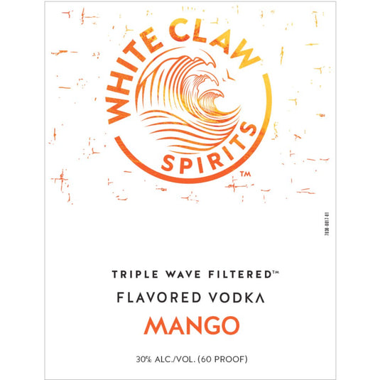White Claw Spirits Mango Vodka - Main Street Liquor