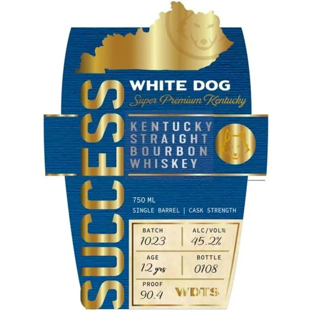 White Dog Success Bourbon - Main Street Liquor