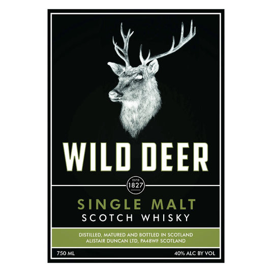 Wild Deer Single Malt Scotch 8 Year Old - Main Street Liquor