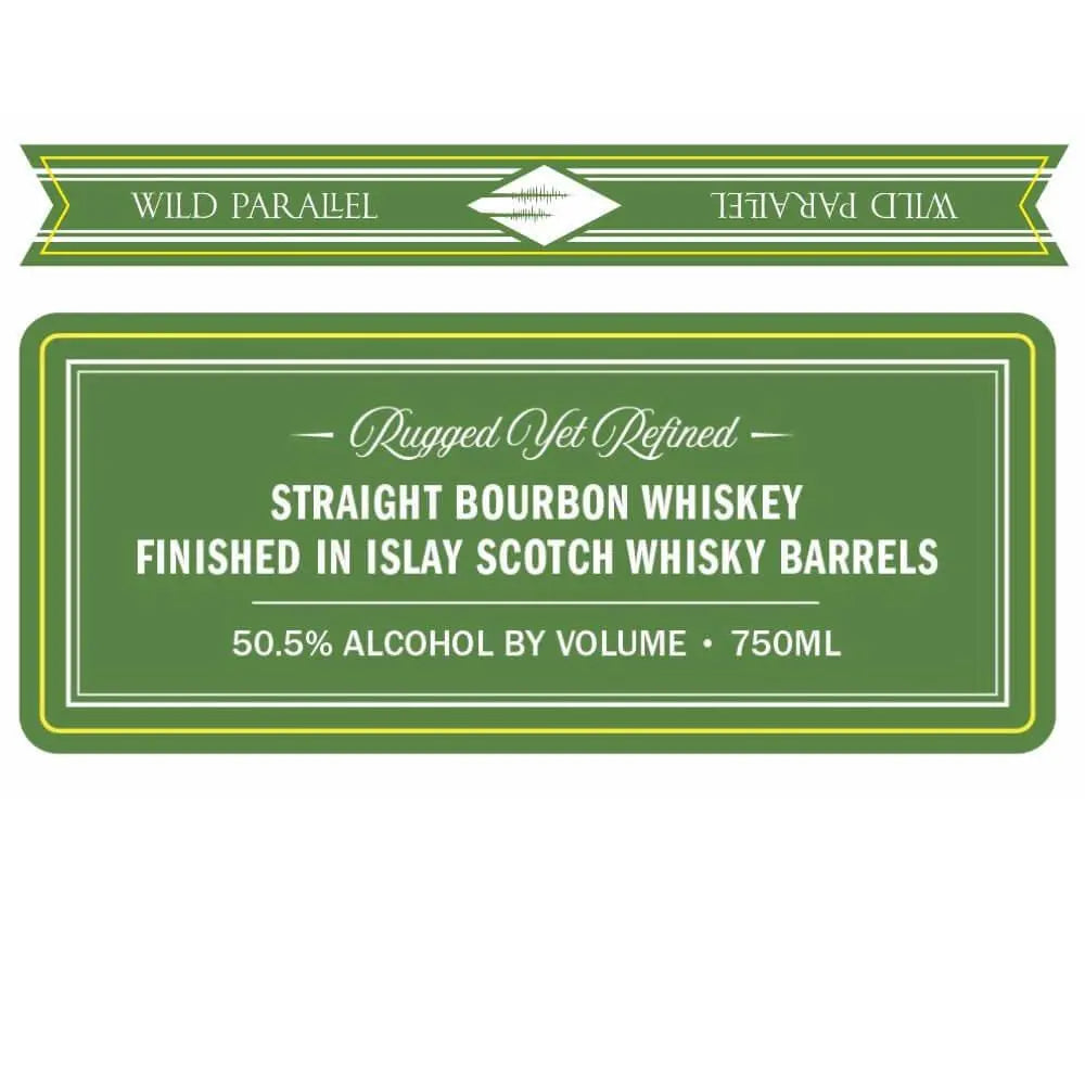 Wild Parallel Rugged Yet Refined Straight Bourbon Finished In Islay Scotch Barrels - Main Street Liquor