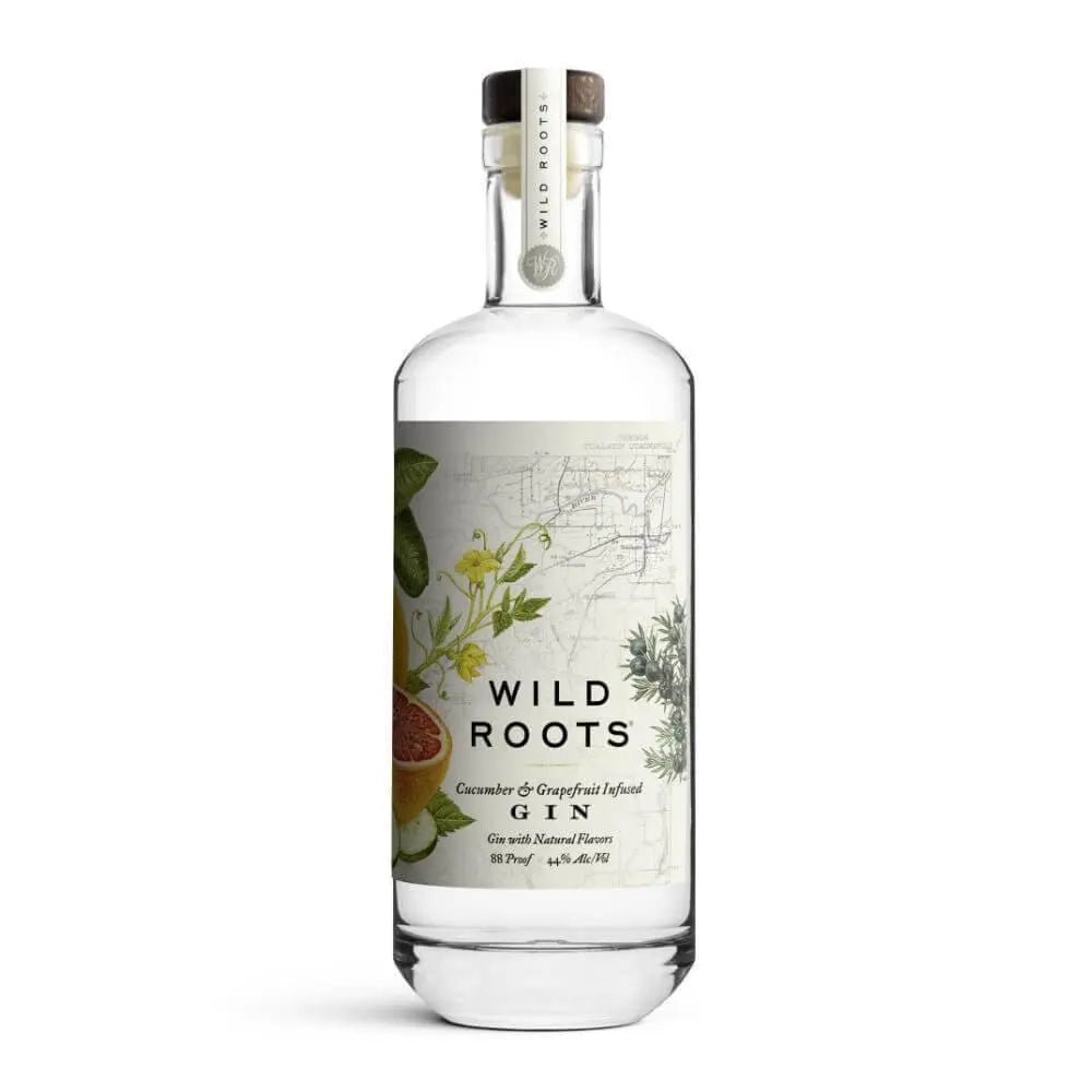 Wild Roots Cucumber &amp; Grapefruit Infused Gin - Main Street Liquor