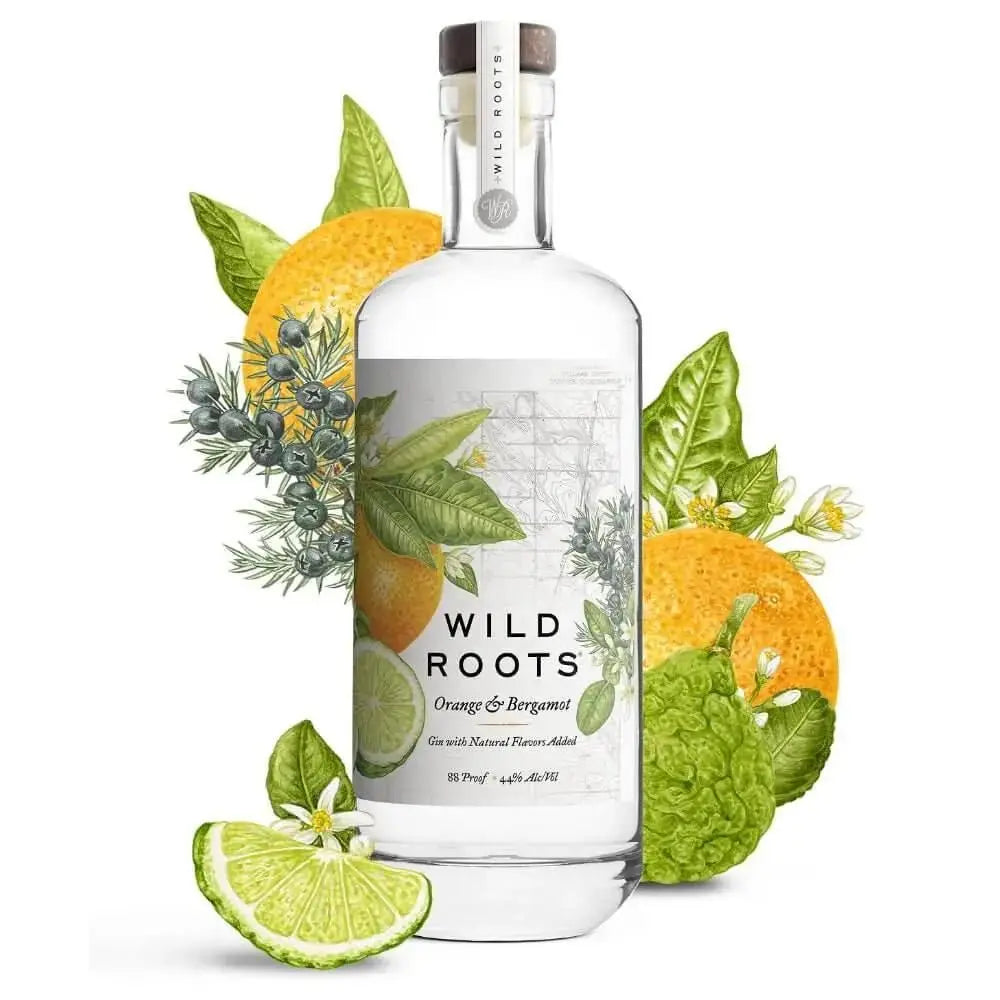 Wild Roots Orange &amp; Bergamot Infused Gin - Main Street Liquor
