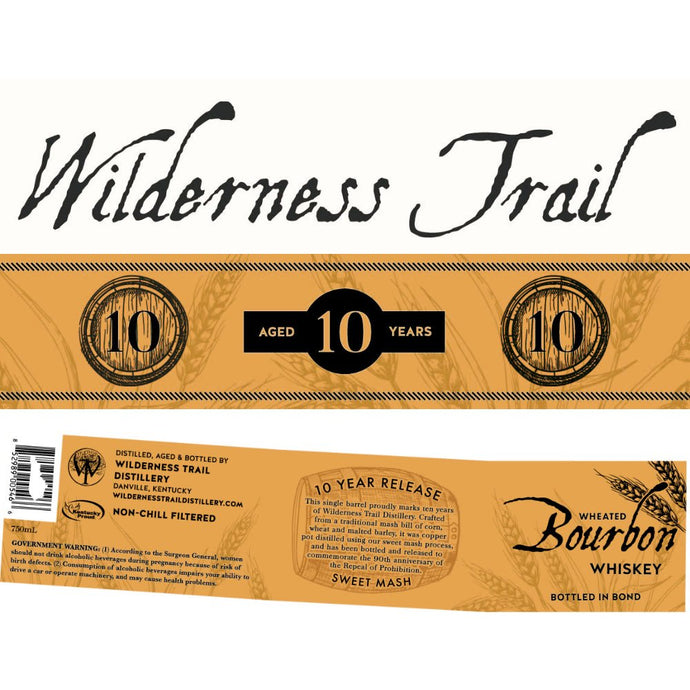 Wilderness Trail 10 Year Old Single Barrel Wheated Bourbon - Main Street Liquor
