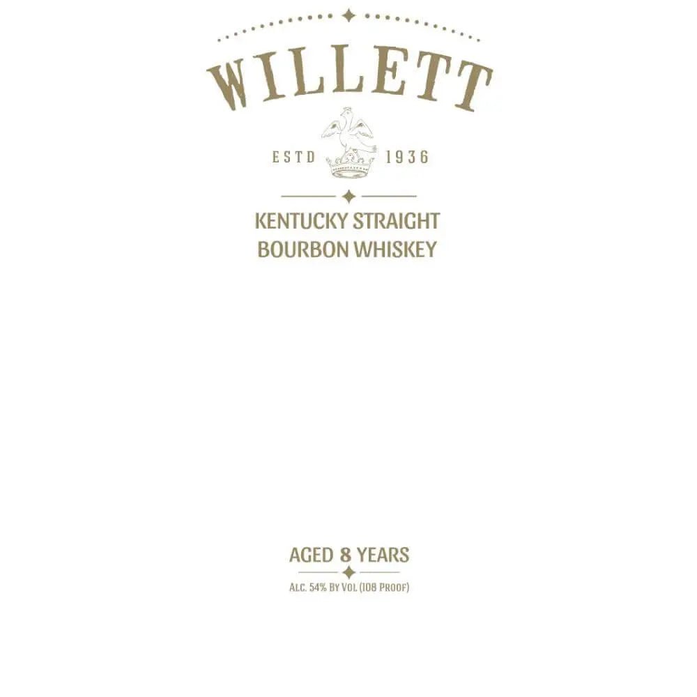 Willet 8 Year Old Bourbon - Main Street Liquor