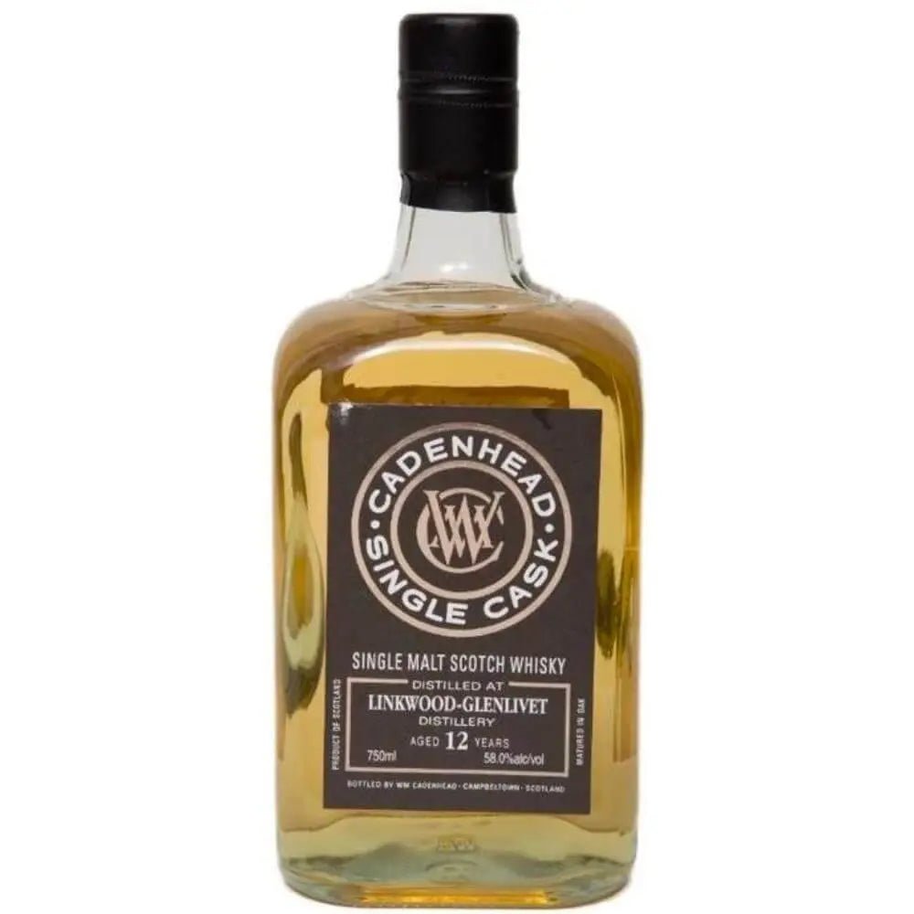WM Cadenhead Linkwood - Glenlivet 12 Year Old Single Malt - Main Street Liquor