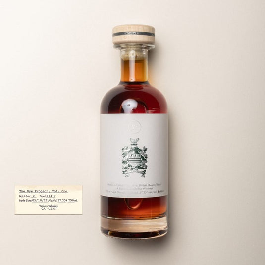 Wolves Whiskey X Willet Distillery The Rye Project Volume One Batch