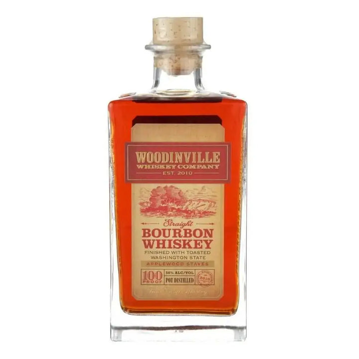 Woodinville Straight Bourbon Finished With Toasted Applewood Staves - Main Street Liquor