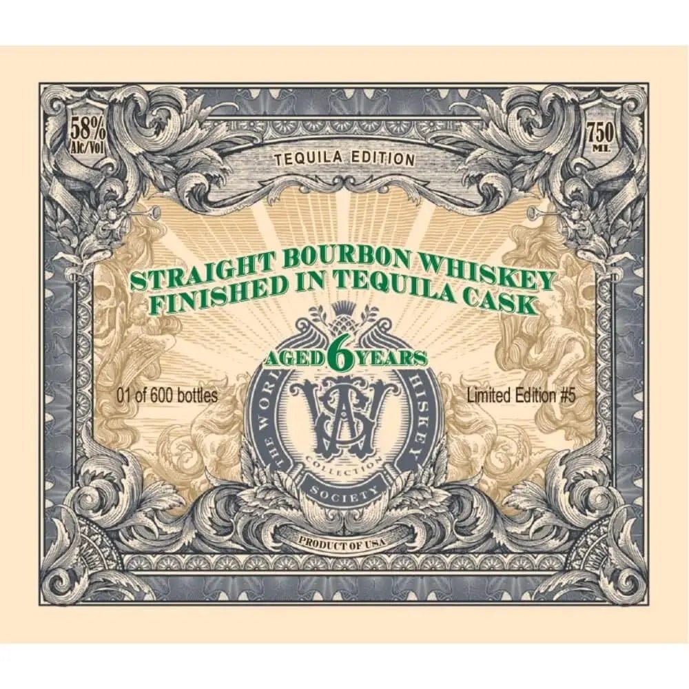 World Whiskey Society Classic Collection Bourbon Finished In Tequila Casks - Main Street Liquor