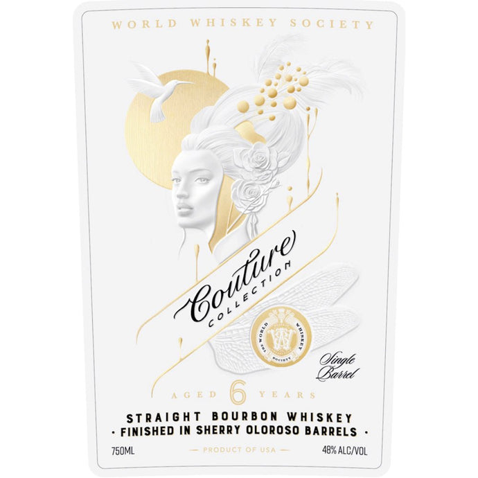 World Whiskey Society Couture Collection Bourbon Finished in Sherry Oloroso Barrels - Main Street Liquor