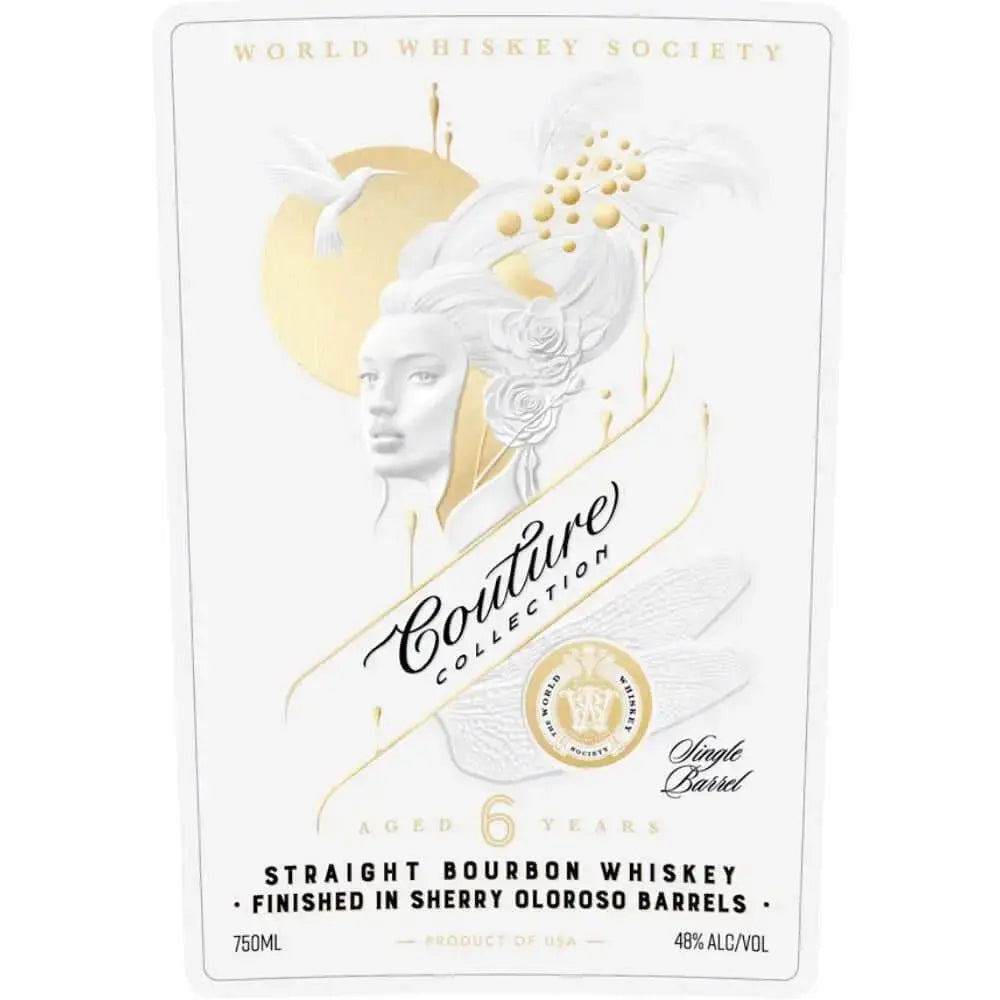 World Whiskey Society Couture Collection Bourbon Finished in Sherry Oloroso Barrels - Main Street Liquor