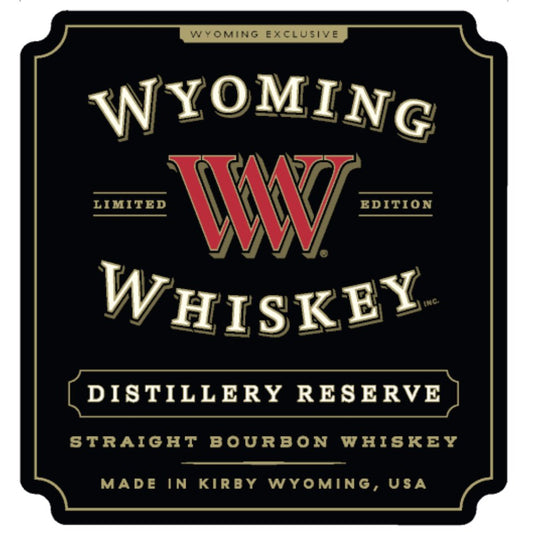 Wyoming Whiskey Distillery Reserve Straight Bourbon - Main Street Liquor