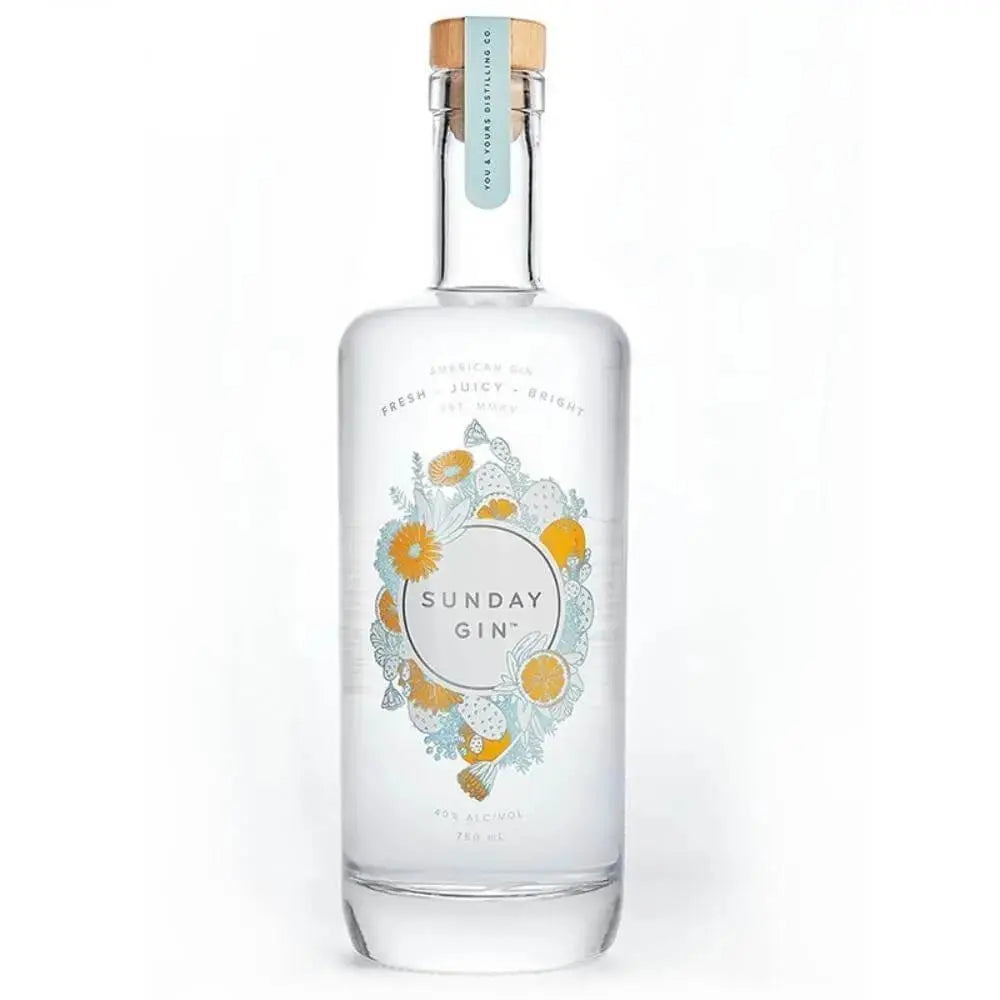 You &amp; Yours Distilling Sunday Gin - Main Street Liquor